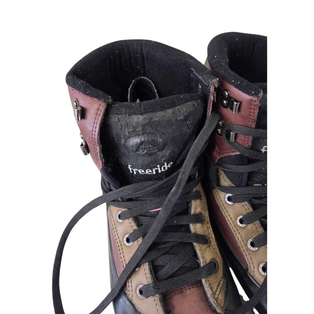 Vintage Y2K Airwalk Freeride Snowboard‎ Boots Daisy Embroidery Women's 10